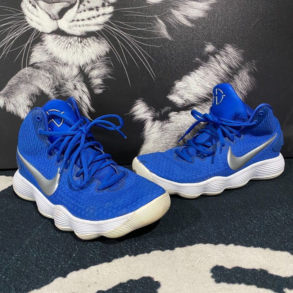 Nike Hyperdunk 2017 TB 897808-402 Athletic Shoes Men 8 Blue Synthetic Basketball